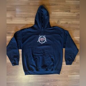 Hot Topic Slayer Heavy Metal 🤘🏻 Haunting The Chapel Tour Graphic Hoodie